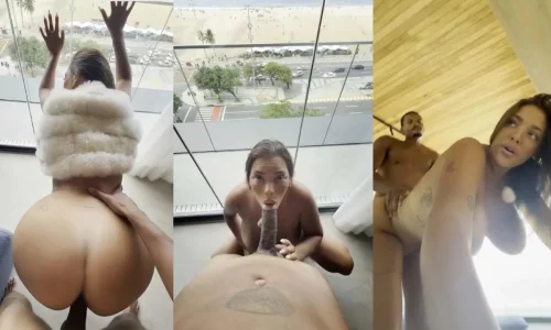 Alanna Pow Having Sex In The Balcony