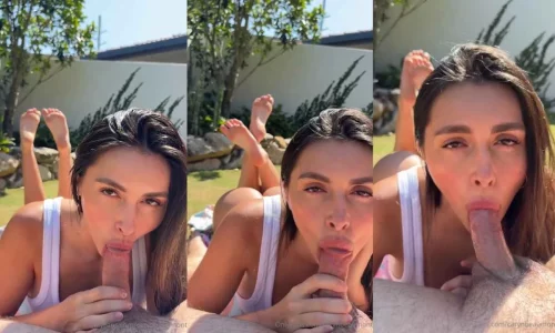 Caryn Beaumont Outdoor Blowjob Video Leaked