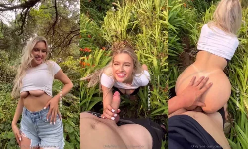 Cas Summer POV Sex In The Jungle