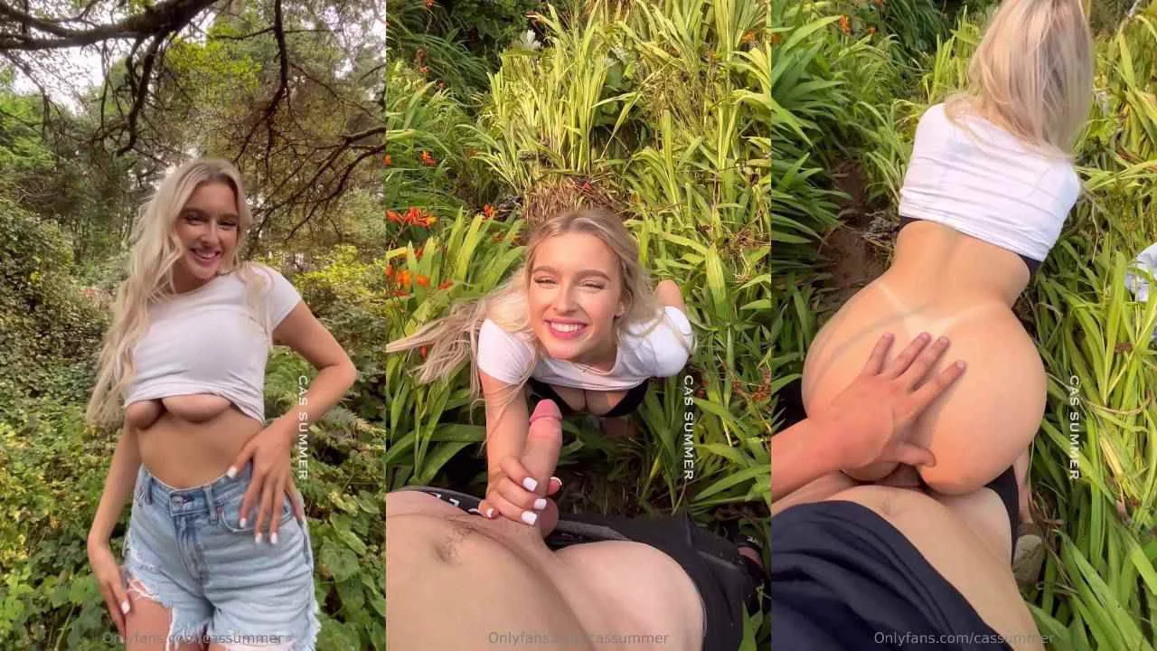 Cas Summer POV Sex In The Jungle