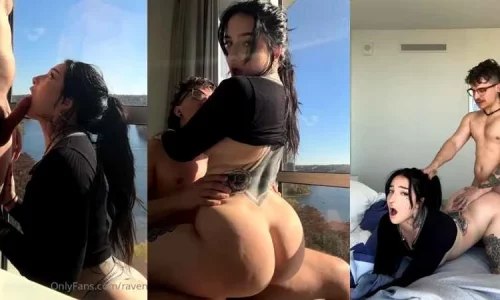RavenGrey Sex Tape By The Window